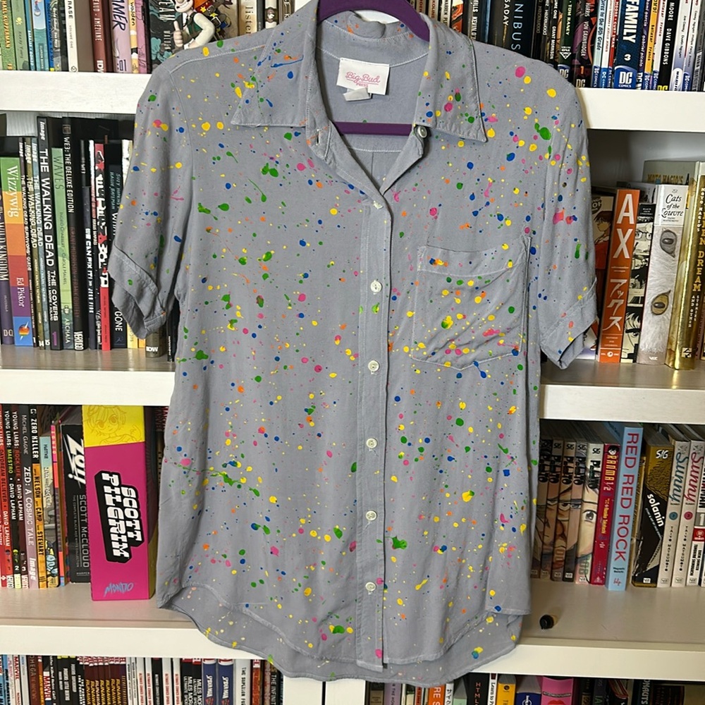 Big Bud Press Splatter Button-up